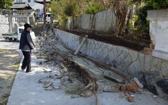 Ιαπωνία: Από άγνωστο ρήγμα προκλήθηκε ο σεισμός 6,3 Ρίχτερ