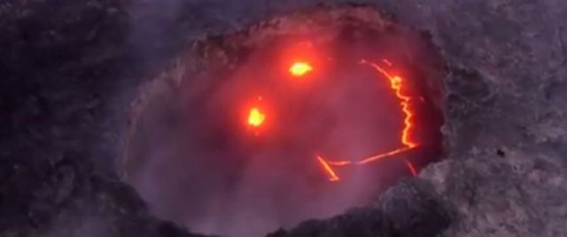 Το ηφαίστειο στη Χαβάη που… χαμογελά