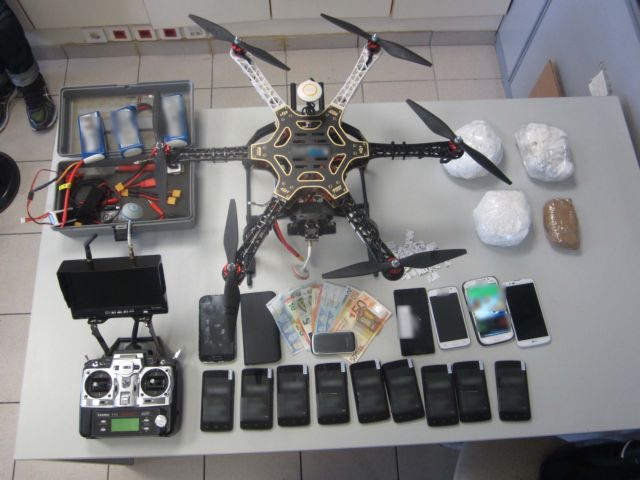 Προσπάθησαν να περάσουν με drone ναρκωτικά στη φυλακή Λάρισας