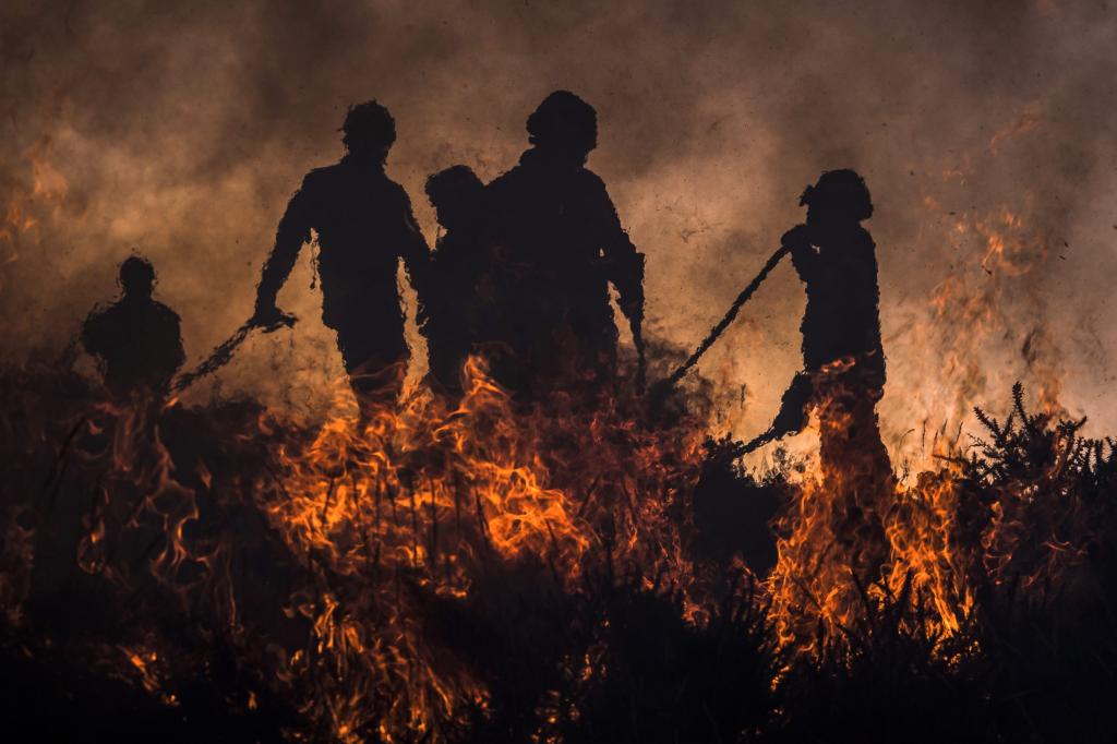 Στο έλεος καταστροφικών πυρκαγιών Πορτογαλία και Ισπανία