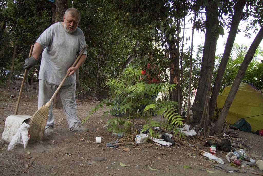 Ο Δήμος Αθηναίων καθάρισε εθελοντικά το Πεδίο του Αρεως