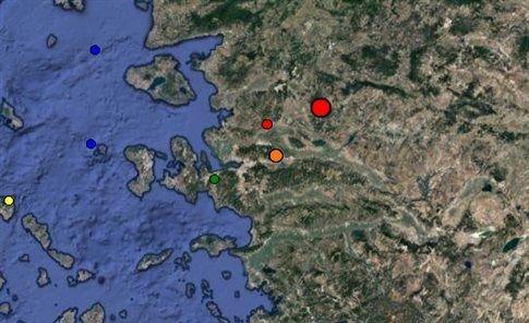 Σεισμός 4,7 Ρίχτερ στην Τουρκία – Αισθητός σε νησιά του Αιγαίου