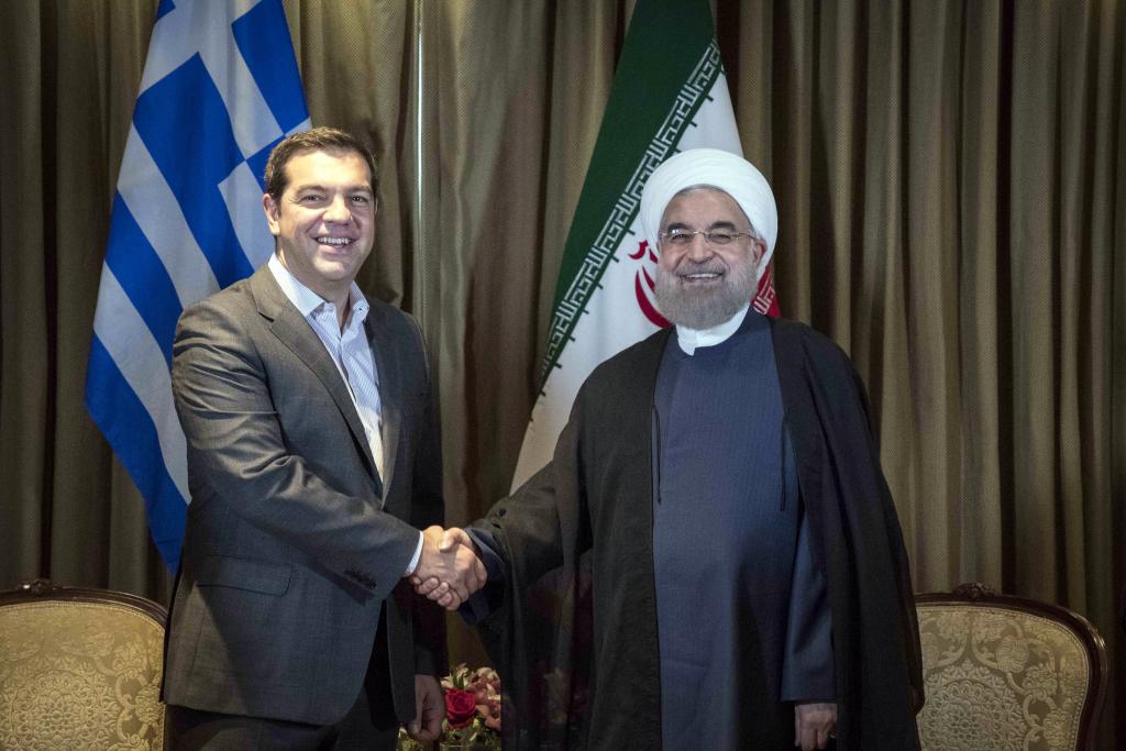 Συνάντηση Τσίπρα με τον πρόεδρο του Ιράν