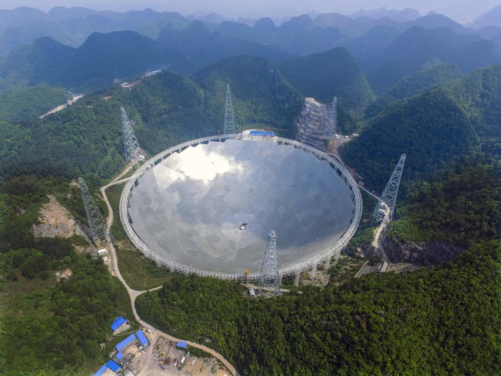 Κίνα: Ραδιοτηλεσκόπιο με ένα πιάτο μεγέθους όσο 30 ποδοσφαιρικά γήπεδα