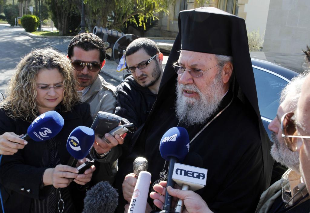 «Κόκκινη γραμμή» για την Εκκλησία η εκ περιτροπής προεδρία, λέει ο Χρυσόστομος