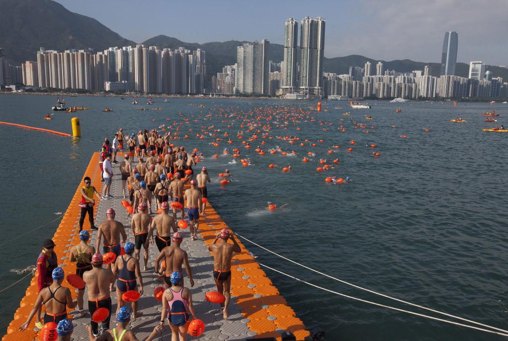 Ο κολυμβητικός αγώνας του Χονγκ Κονγκ