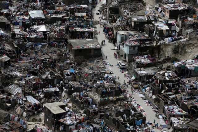 Ζημιές 2 δισ.δολαρίων προκάλεσε στην Αϊτή ο τυφώνας Μάθιου