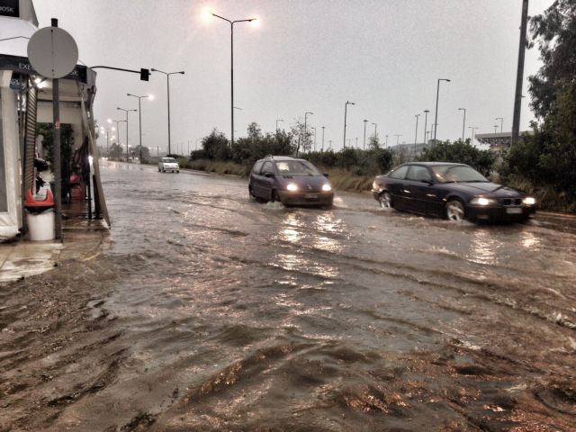 Προβλήματα από την κακοκαιρία, μεγάλες οι ζημιές στο Μεσολόγγι