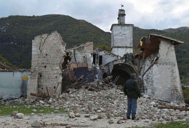 Ιταλία: Δεν υπάρχουν Eλληνες μεταξύ των τραυματιών από τον σεισμό