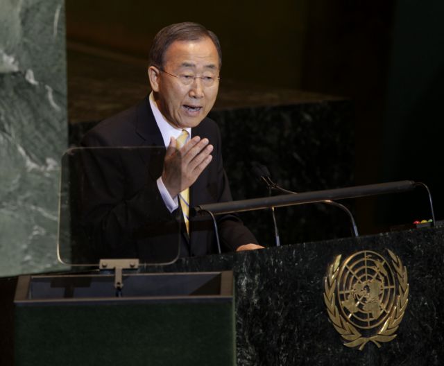 Μήνυμα του γενικού γραμματέα Μπαν Κι-Μουν για την ημέρα του ΟΗΕ