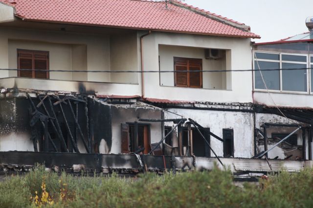 Η φωτιά στη Χαλκιδική έκαψε το ποδόσφαιρο