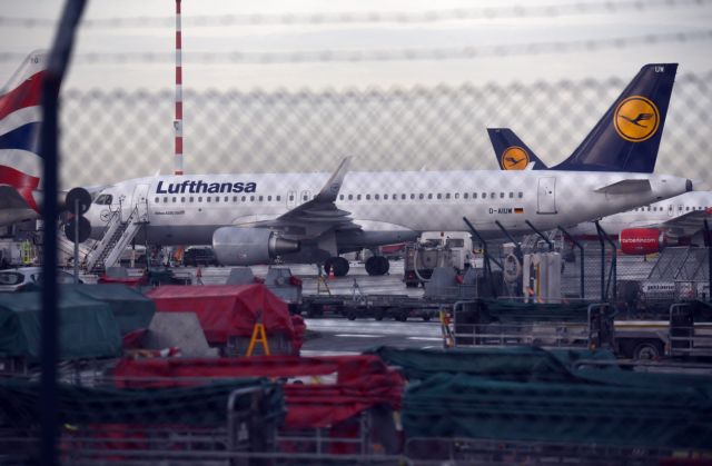 Οι πιλότοι της Lufthansa παρατείνουν την απεργία τους ως τα μεσάνυχτα του Σαββάτου