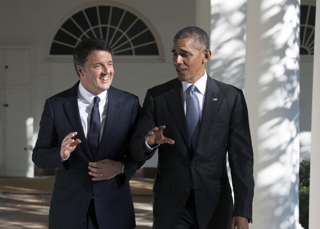 Ο Ομπάμα διαβεβαίωσε τον Ρέντσι για την διατήρηση των στενών σχέσεων ΗΠΑ- Ιταλίας