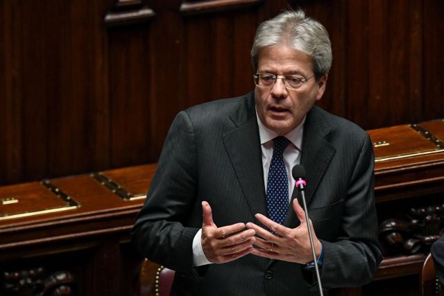 Ιταλία: Ο νέος πρωθυπουργός Τζεντιλόνι έλαβε ψήφο εμπιστοσύνης από τη Βουλή