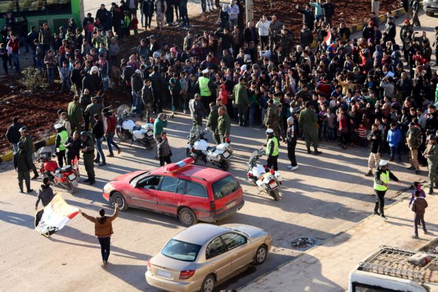 Ανεστάλη η επιχείρηση απομάκρυνσης των αμάχων από το Χαλέπι