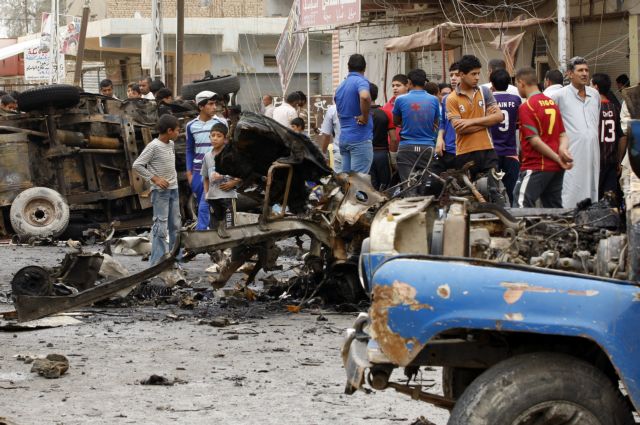 Δέκα νεκροί από βομβιστική επίθεση σε συνοικία της Βαγδάτης