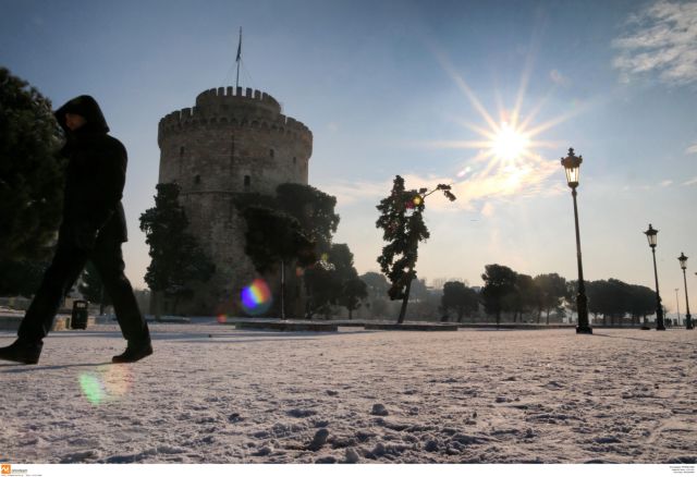 Τσουχτερό κρύο και παγετός στη βόρεια Ελλάδα