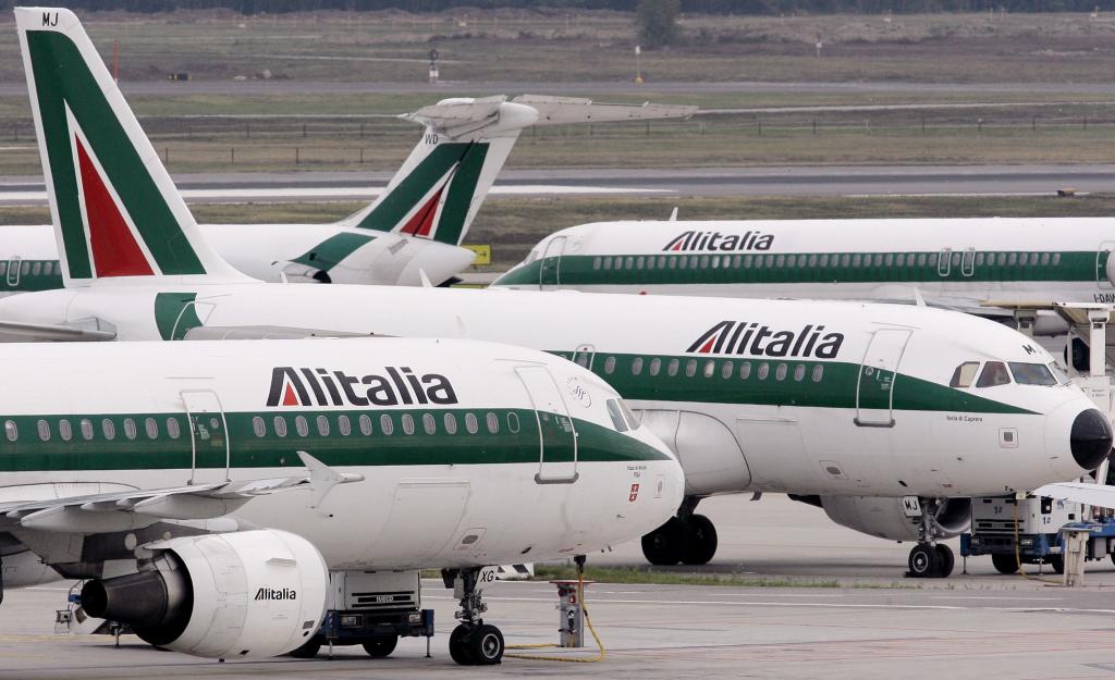 Η Alitalia θα καταργήσει το 20% του προσωπικού της