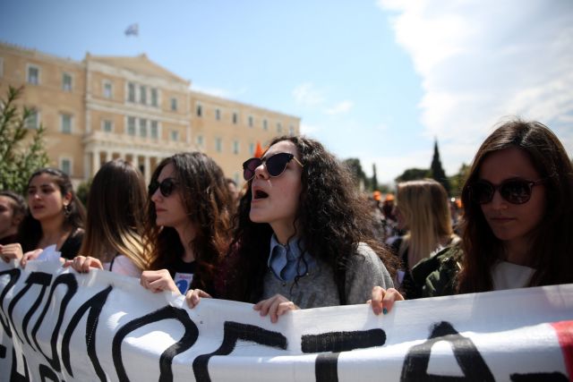 Στάση εργασίας των δασκάλων για να προετοιμάσουν τα συλλαλητήριά τους