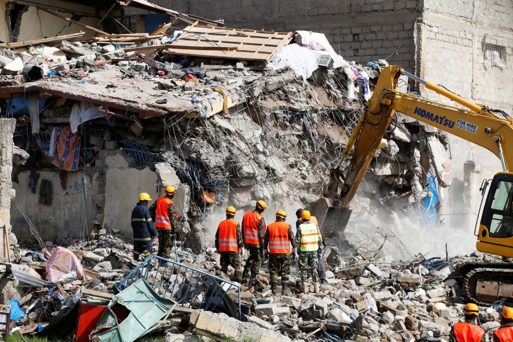 Κένυα: Πολλοί άνθρωποι αγνοούνται μετά από κατάρρευση επταώροφου κτιρίου