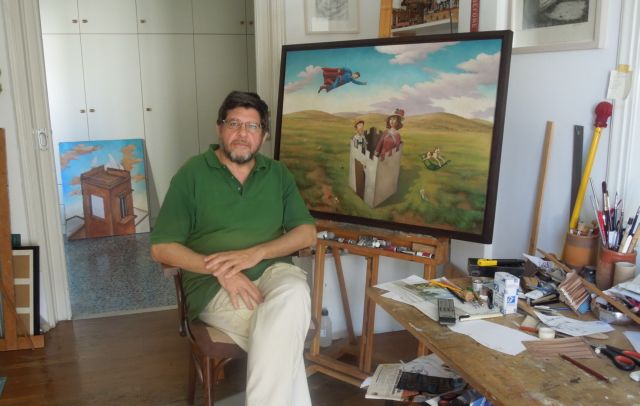 Νίκος Αγγελίδης: «Η ζωγραφική για μένα είναι ποίηση με εικόνες»