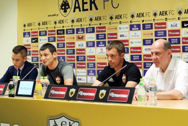 Γκοντσαρένκο: «Η ΑΕΚ είναι μια ισορροπημένη ομάδα»