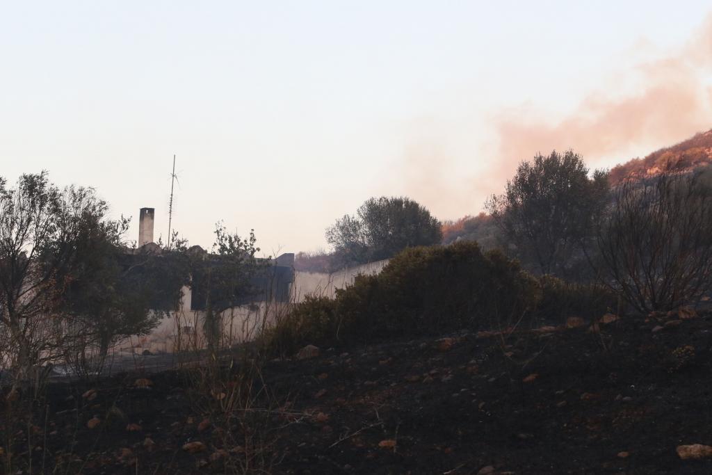 Υπό έλεγχο η πυρκαγιά στην περιοχή Ωραία του δήμου Ηλιδας