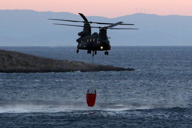 Υπό μερικό έλεγχο η πυρκαγιά στην Ανάβυσσο