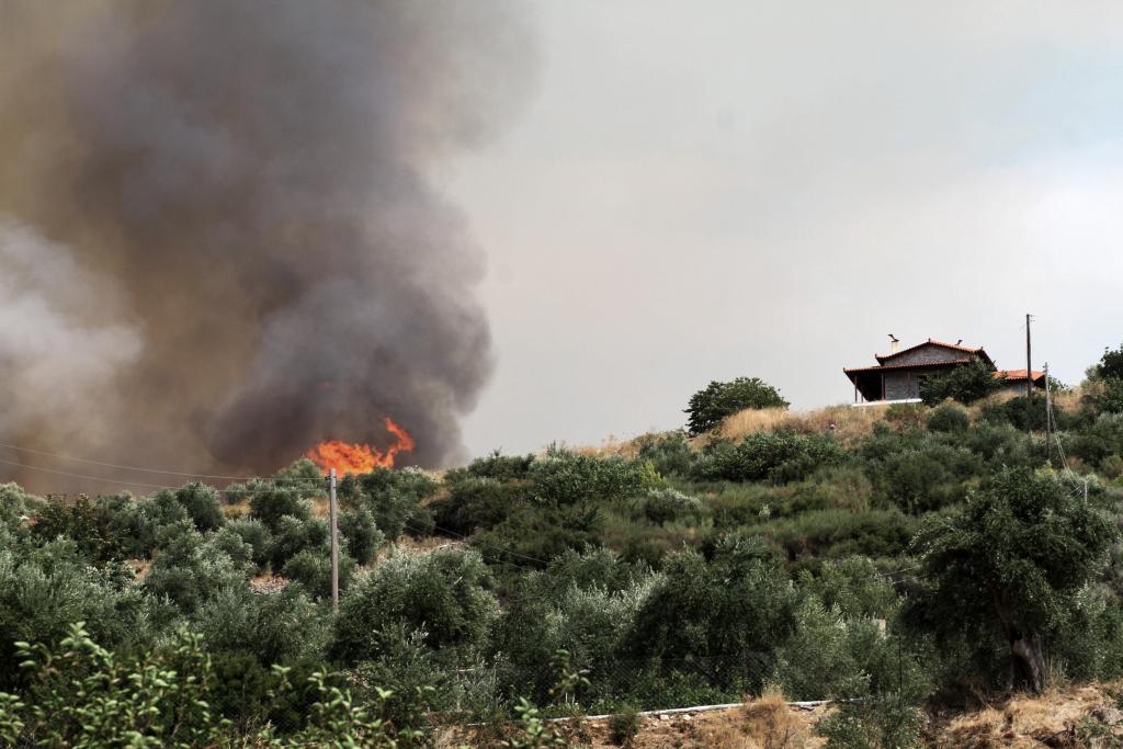 Πολύ υψηλός και σήμερα ο κίνδυνος πυρκαγιάς