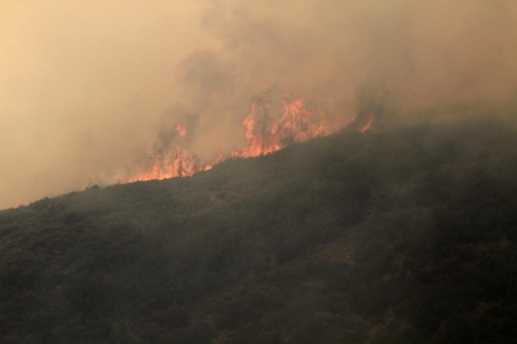 Σε ύφεση οι πυρκαγιές στην Ηλεία και την Ζάκυνθο