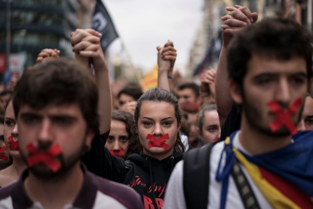 Κεραυνοί πάνω από τη Μαδρίτη