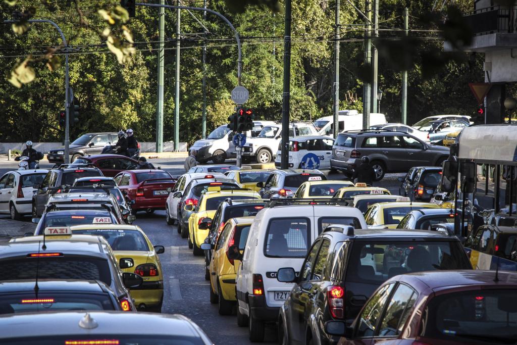 Κυκλοφοριακό χάος ξανά στο κέντρο της Αθήνας Δευτέρα και Τρίτη