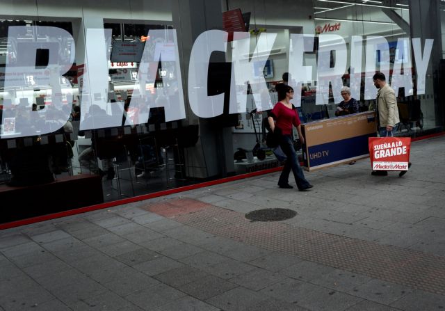 Black Friday: Μεγαλύτερη ανταπόκριση σε σχέση με πέρυσι