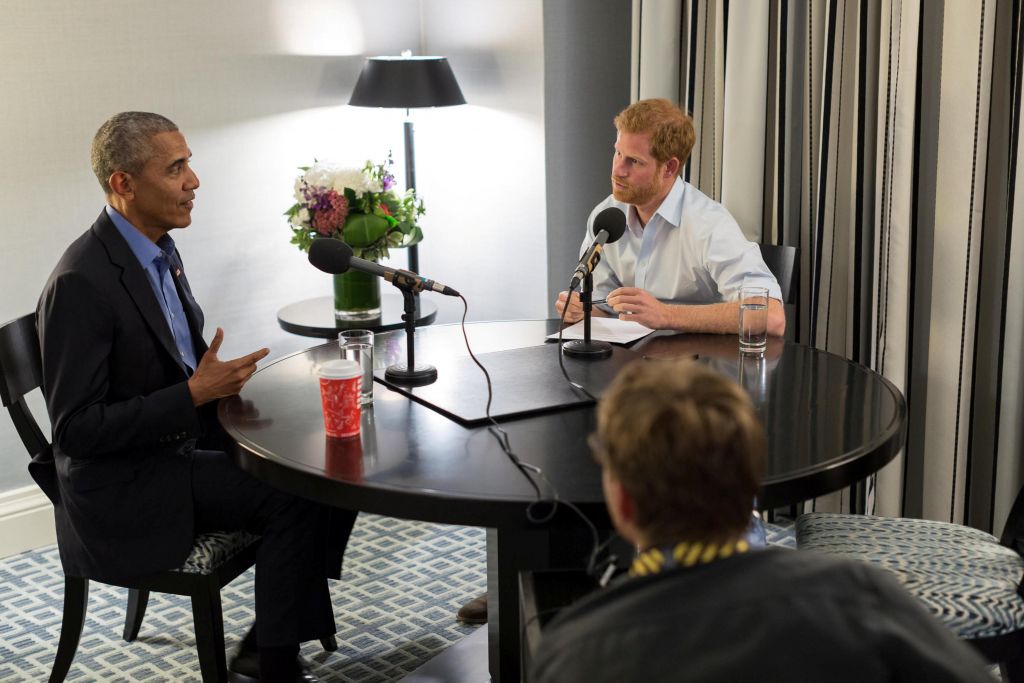 Ο πρίγκιπας Χάρι πήρε συνέντευξη από τον Μπαράκ Ομπάμα