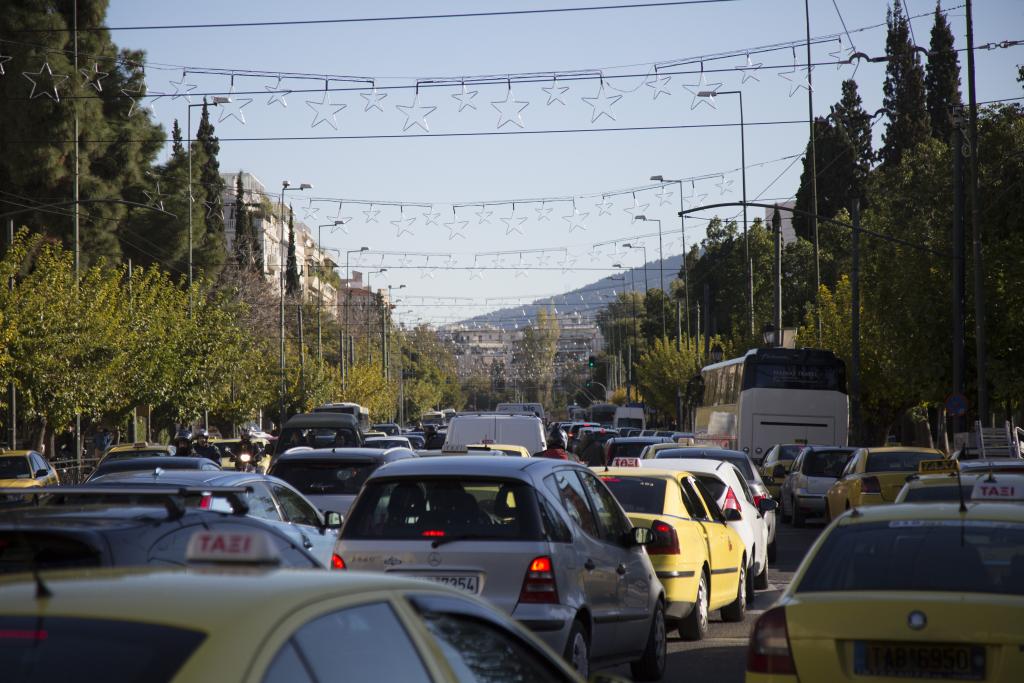 Κυκλοφοριακή συμφόρηση στη λεωφόρο Κηφισού