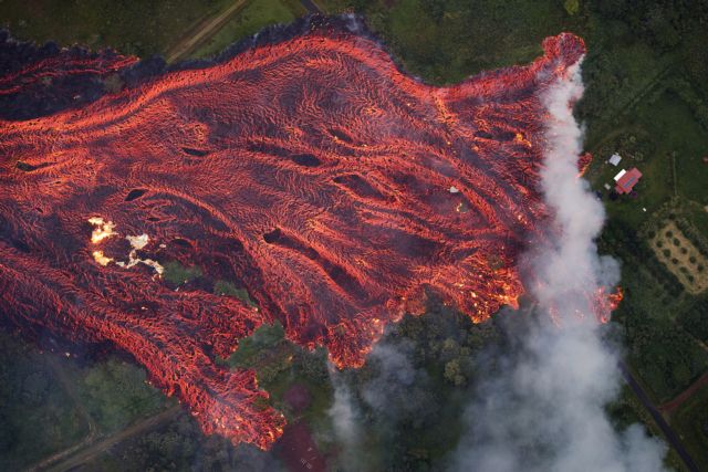 Εκρηξη Κιλαουέα: Εικόνες πέρα από κάθε φαντασία