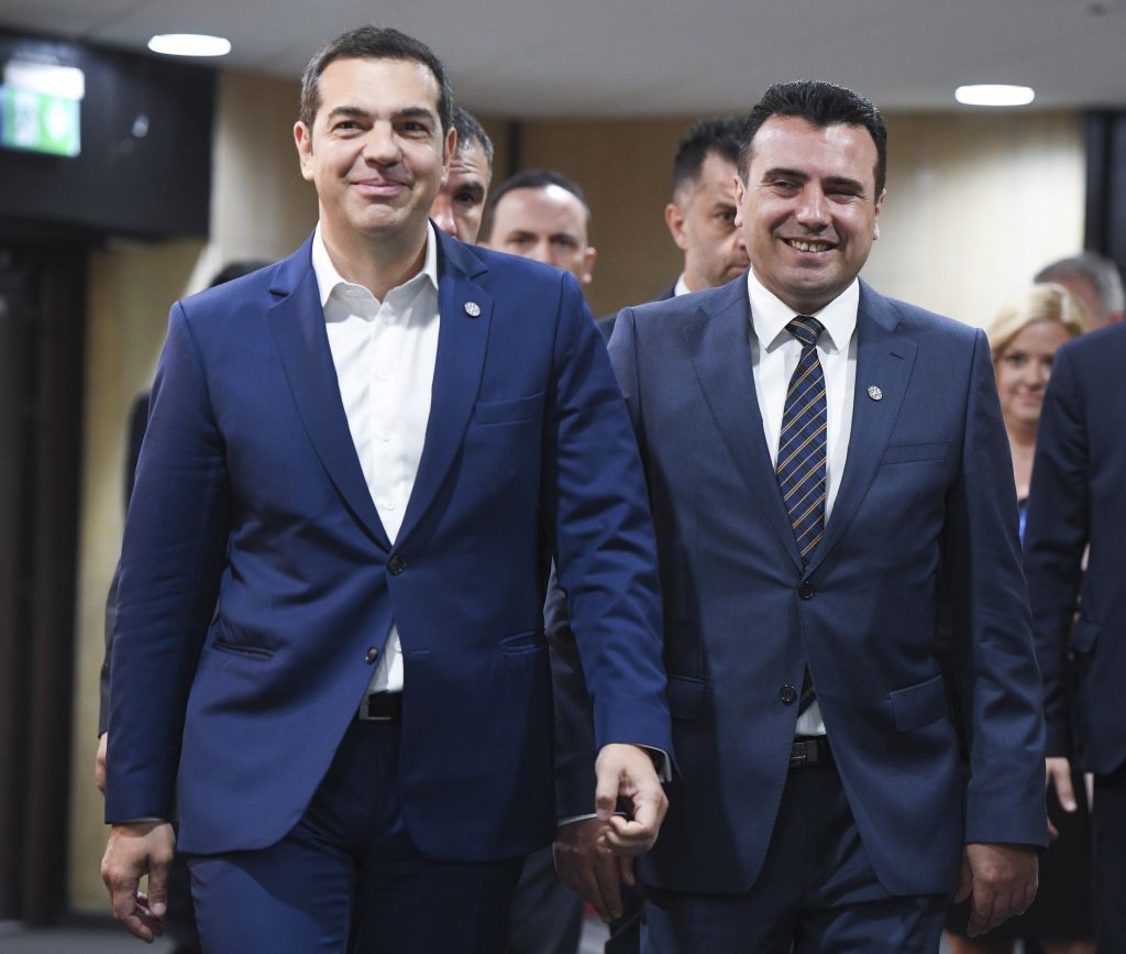 Optimism regarding FYROM solution after Tsipras, Zaev talks