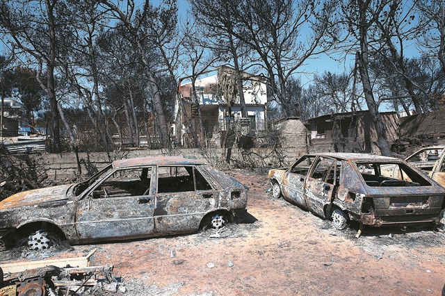 Μετά τον πύρινο όλεθρο τρέμουν τις πλημμύρες