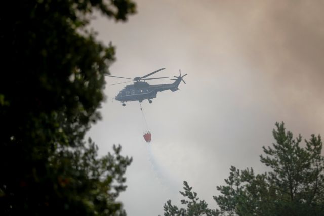 Περιορίστηκε η πυρκαγιά στο Πότσδαμ – Κίνδυνος αναζωπύρωσης