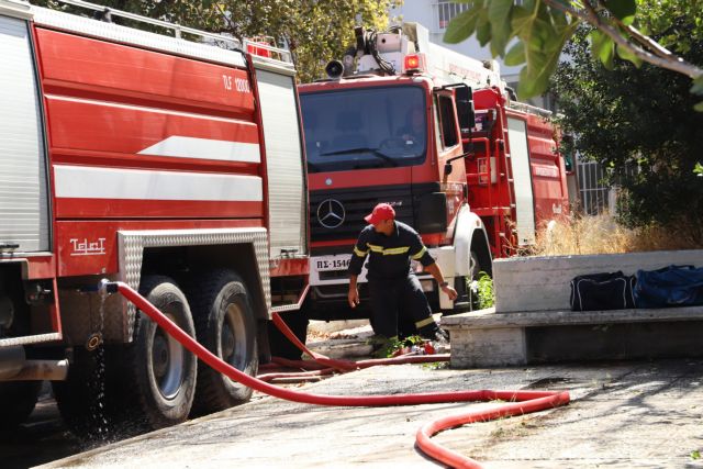 Πυρκαγιά στην Ηλεία