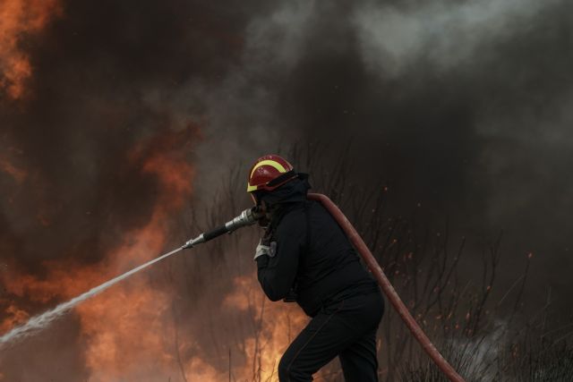 Πυρκαγιές απειλούν τη Θεσσαλονίκη – Εμπόδιο οι σφοδροί άνεμοι