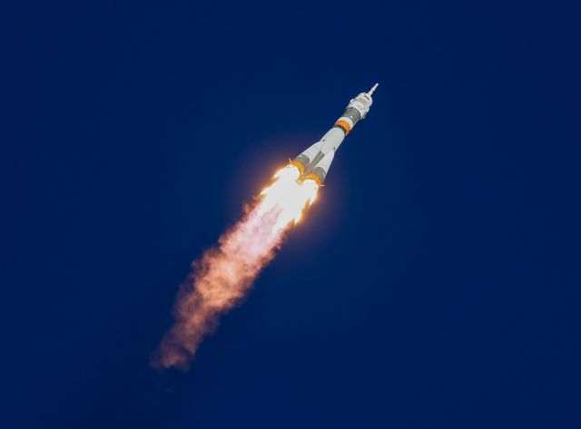 Θρίλερ κατά την εκτόξευση του πυραύλου Soyuz (video)