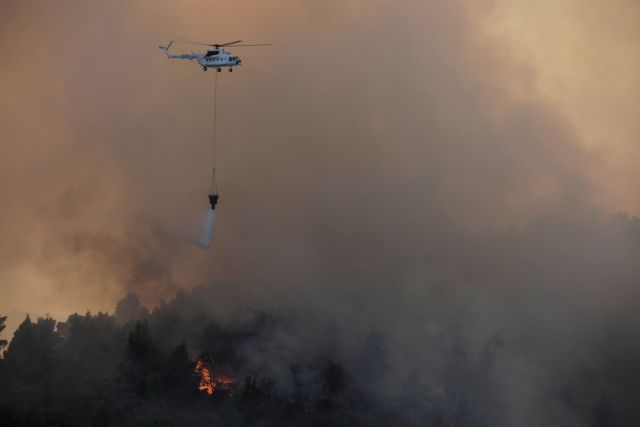 Πυρκαγιά στην περιοχή Σέτα Ευβοίας