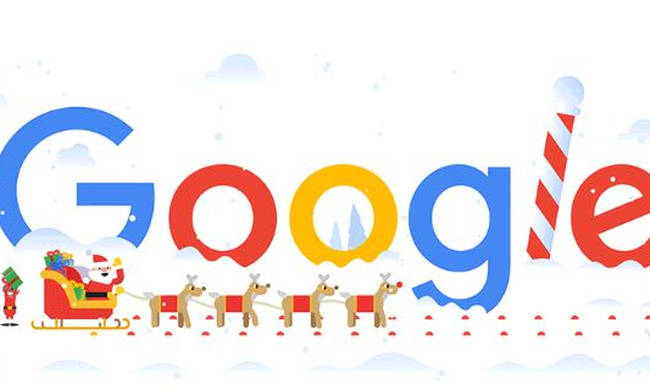 Καλές γιορτές από τη Google με εορταστικό Doodle