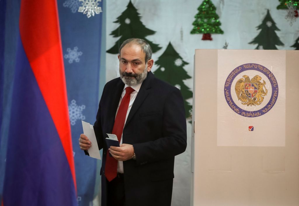 Αρμενία: Εκλογικός θρίαμβος για τον πρωθυπουργό Πασινιάν