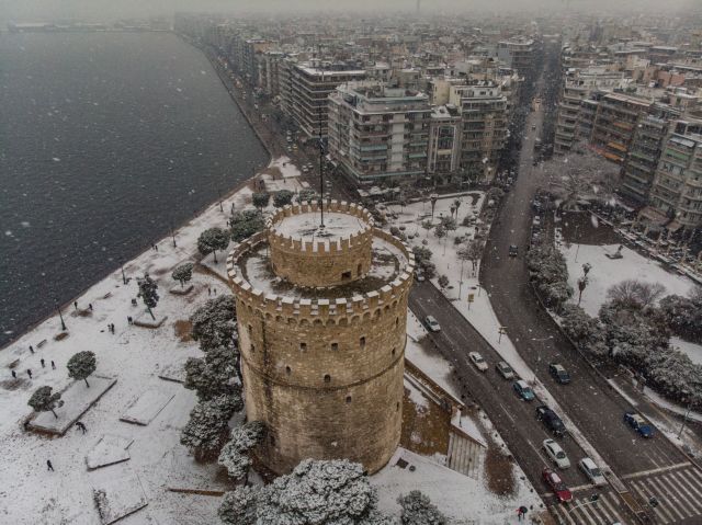 Κεντρική Μακεδονία: 5,5 χιλιάδες τόνοι αλάτι έπεσαν στους δρόμους