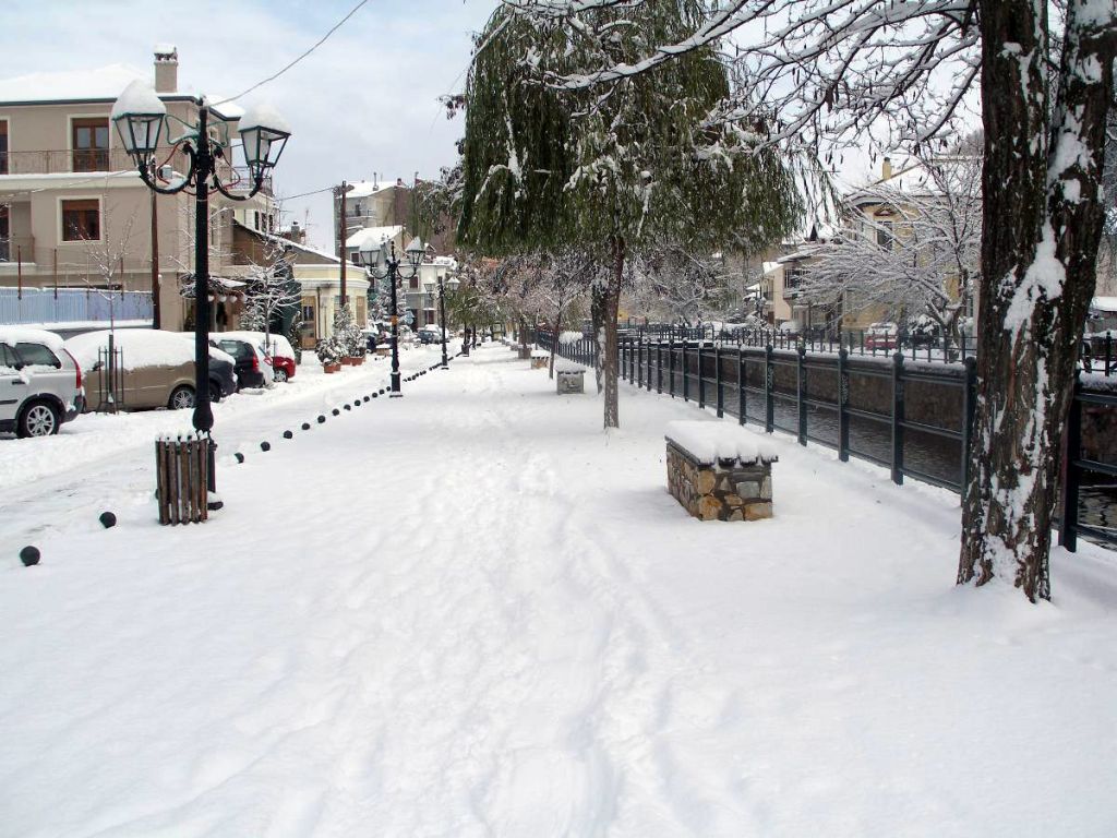 Ρεκόρ χαμηλότερης θερμοκρασίας στην Ελλάδα : Στους -23