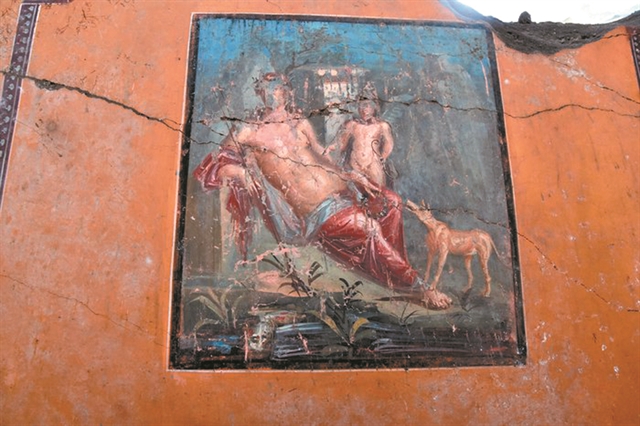Ο Νάρκισσος σε τοιχογραφία βίλας της Πομπηίας