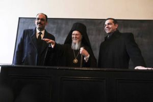 In historic visit to Halki, Tsipras calls for re-opening of patriarchal seminary