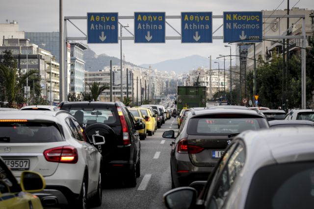 Κυκλοφοριακές ρυθμίσεις στη Συγγρού από την Τρίτη και για 15 ημέρες